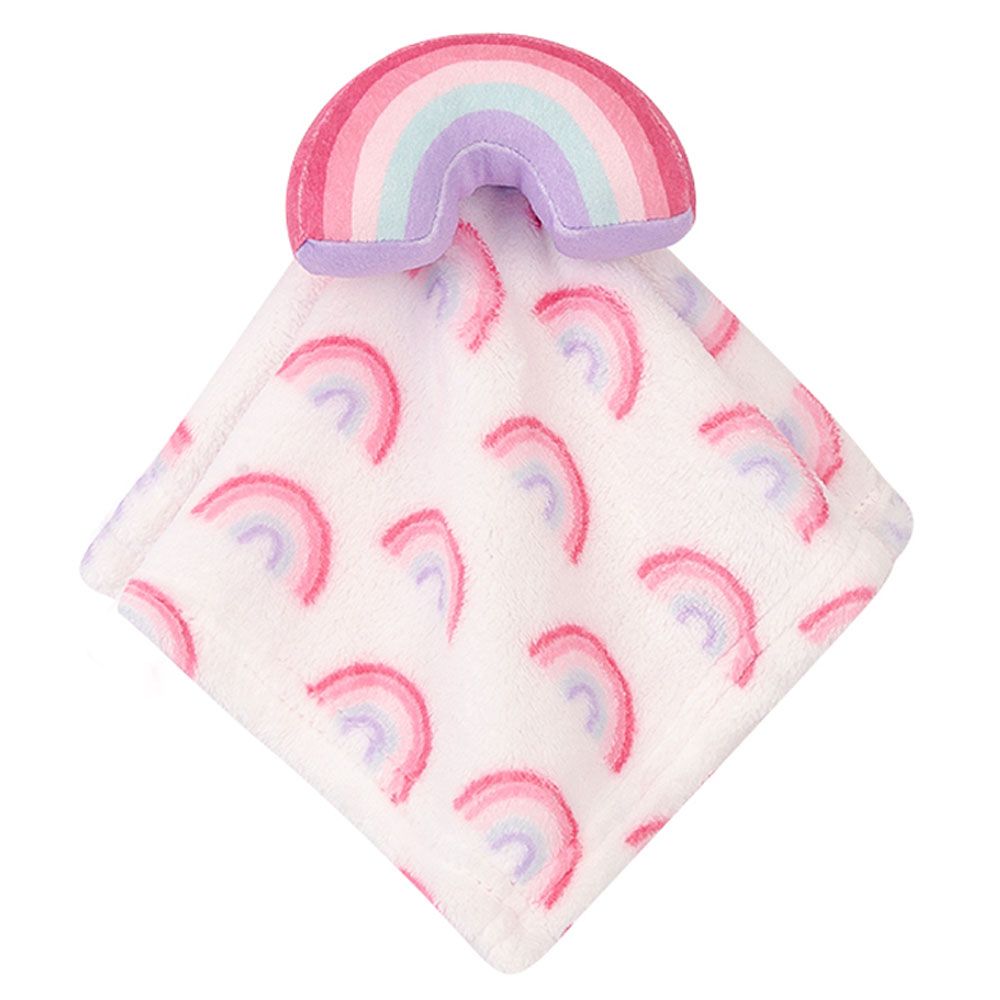 Hudson Childrenswear - Plush Security Blanket - Rainbows