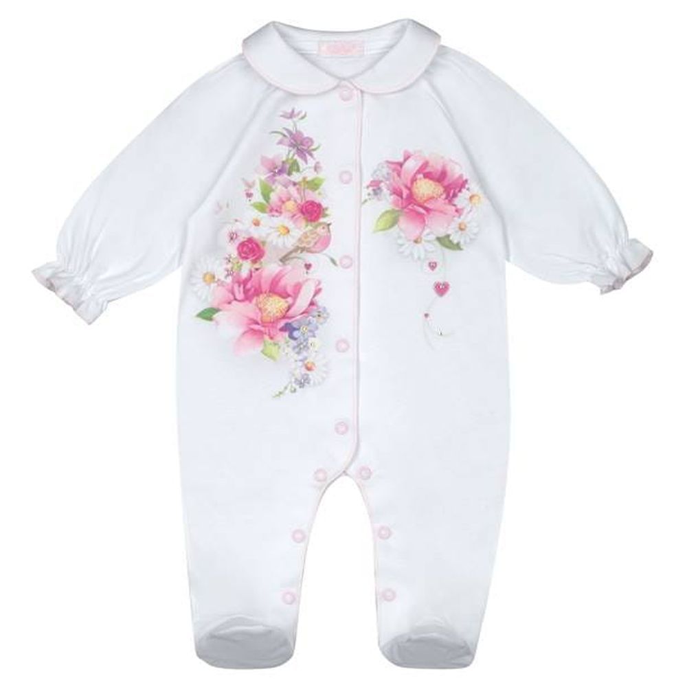 Sofija - Anti Babygrow - White