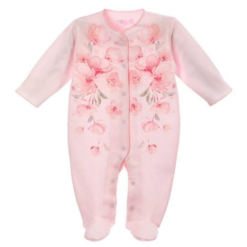 Sofija - Pierwiosnek Peony Babygrow - Pink