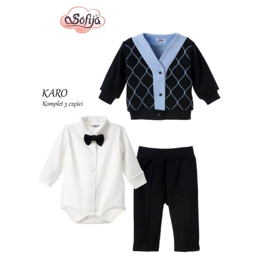 Sofija - 3pc-Set - Karo Boys Occasion Wear