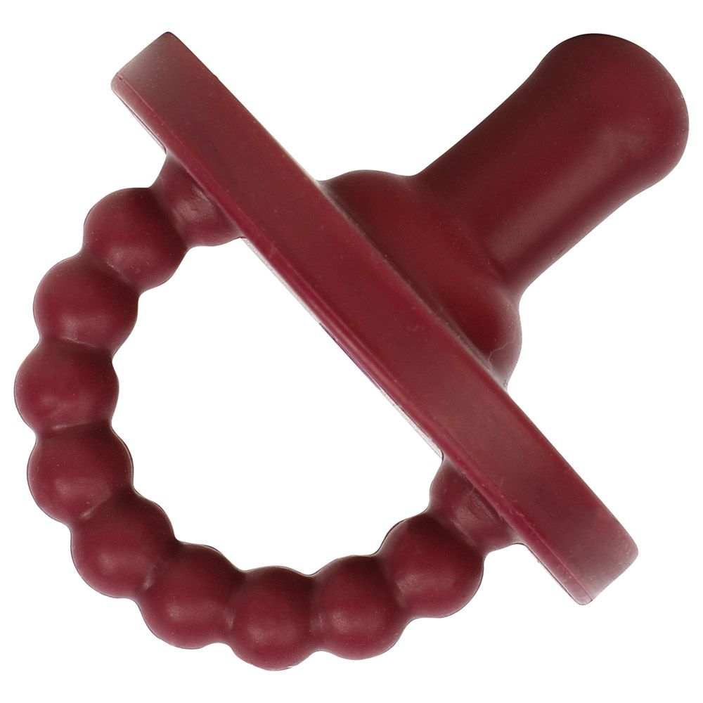 Sugar Sprinkle - Red Velvet Pacifier & Teether - Amaranth