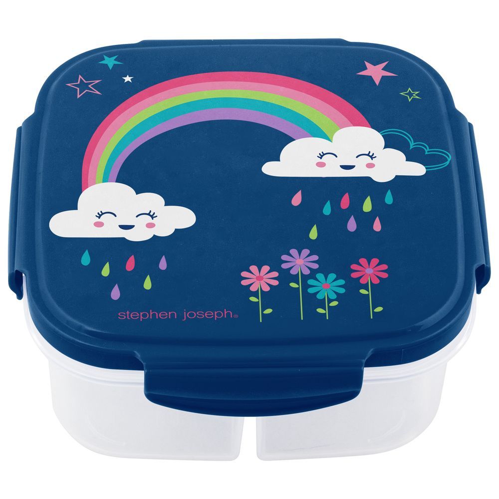 Stephen Joseph - Snack Box With Ice Pack - Rainbow