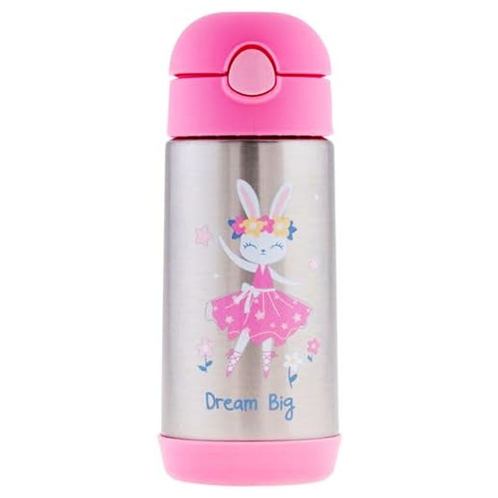 Stephen Jospeh - Insulated Stainless Steel Bottle - Bunny - 350ml