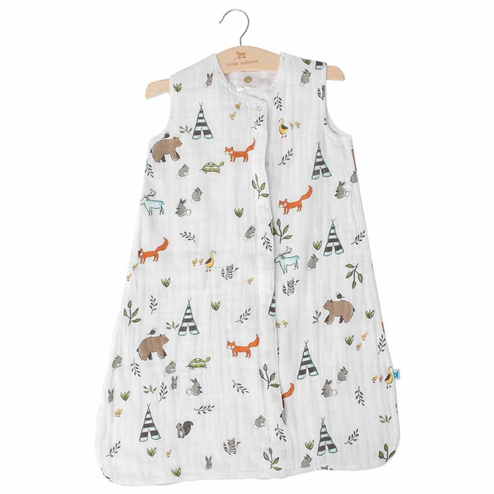 Little Unicorn - Cotton Muslin Sleep Bag Forest Friends