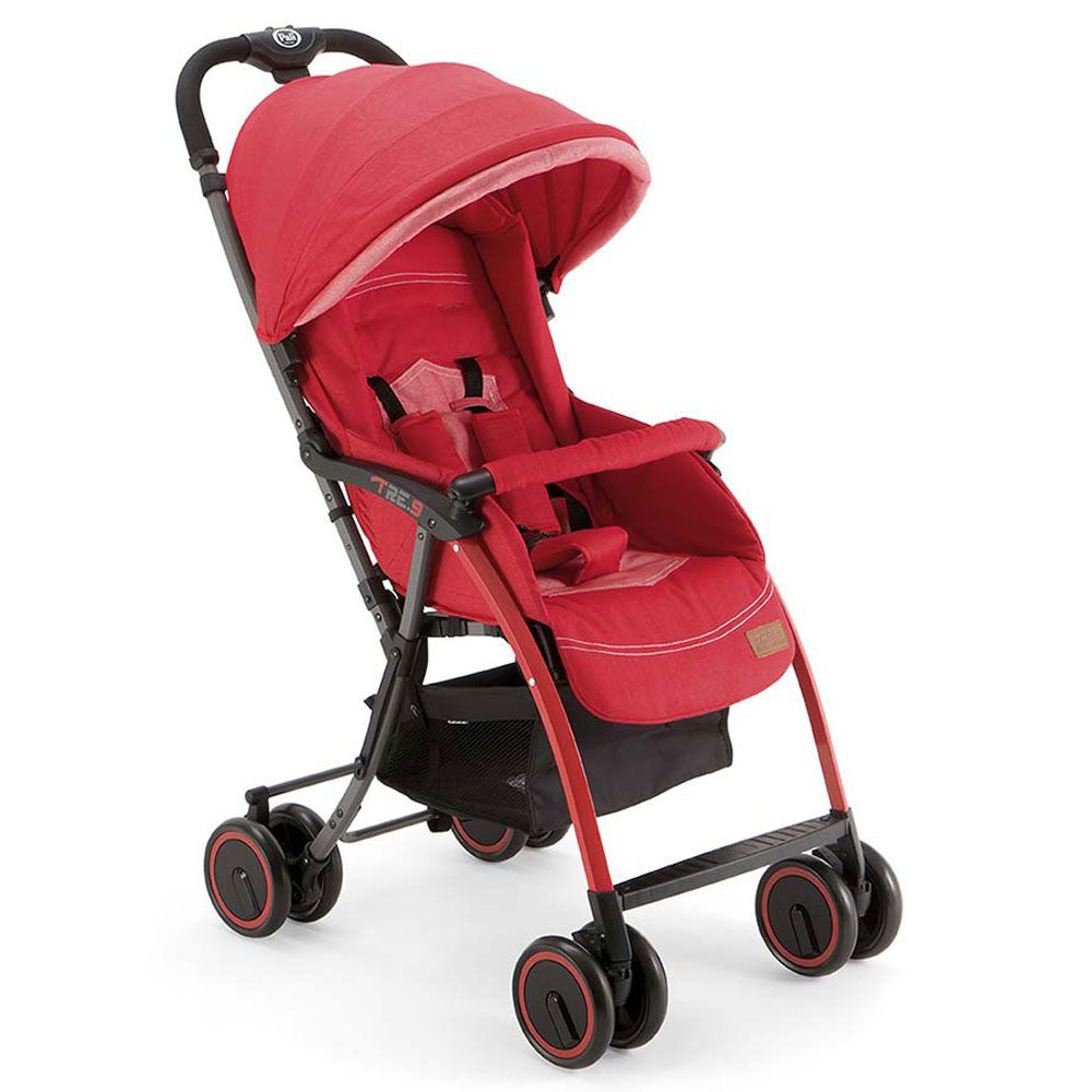 PALI 1919 - Ultra Light Stroller TRE.9 - Denim Red