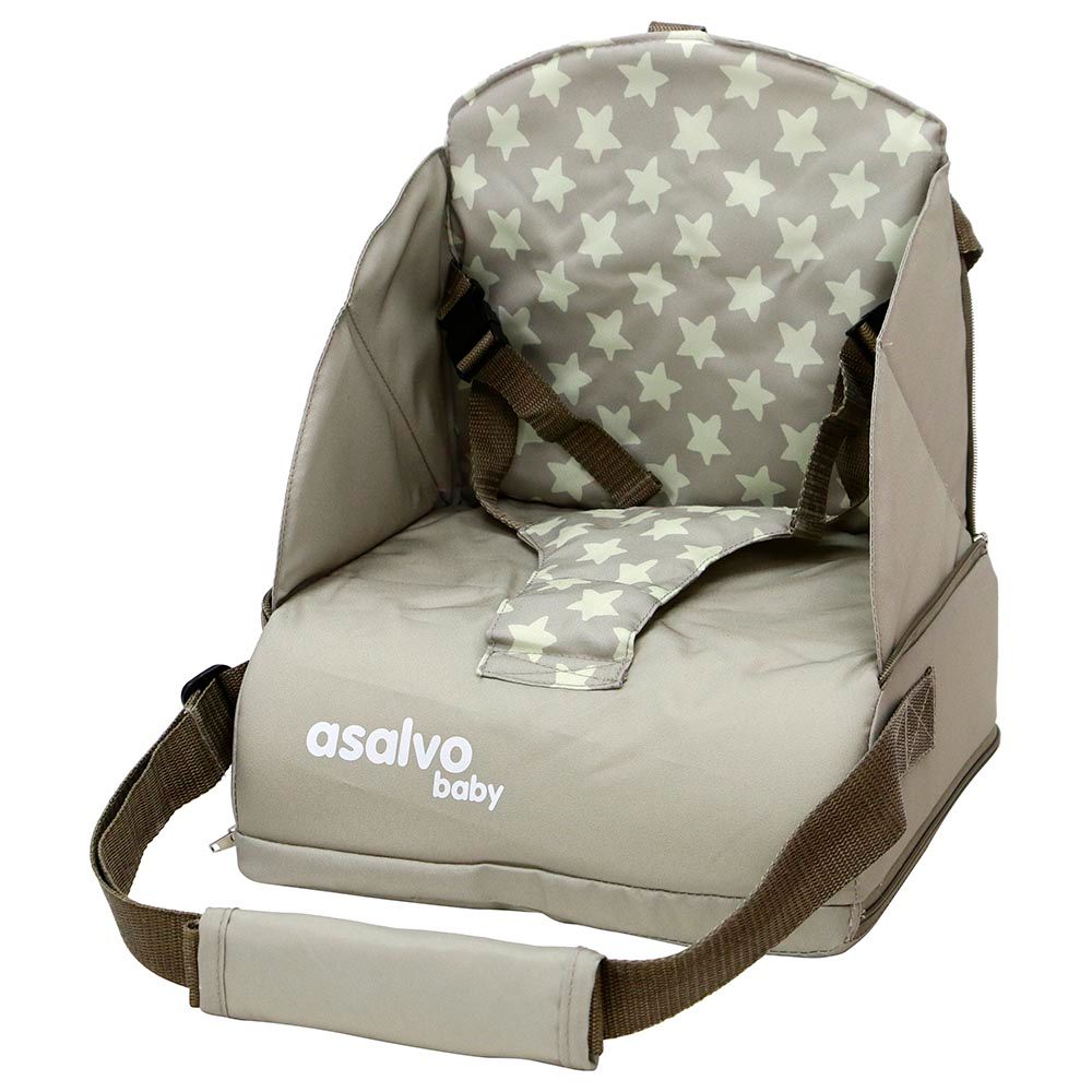 Asalvo - Go Anywhere Booster Seat - Star Beige