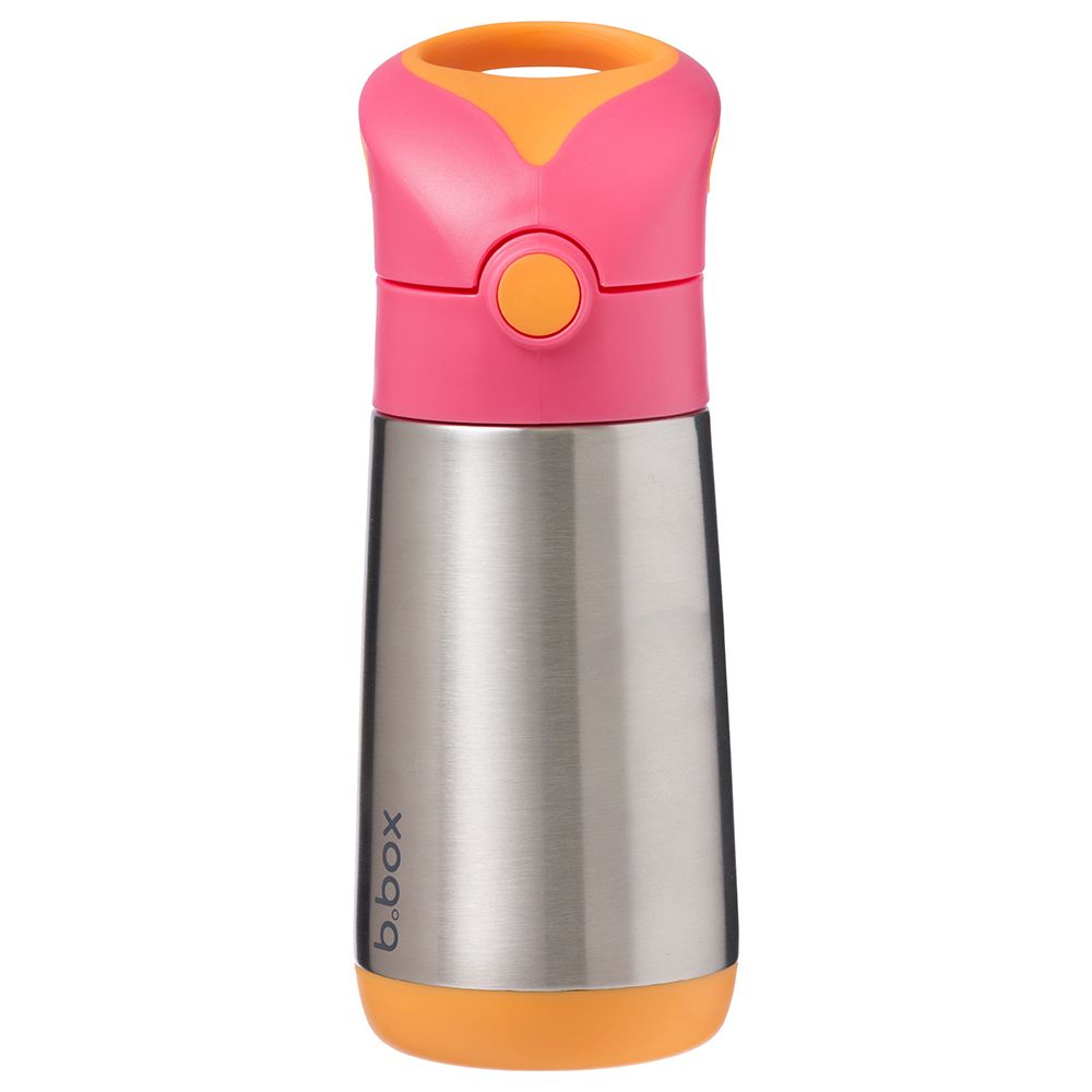 b.box - Insulated Drink Bottle 350ml - Strawberry Shake