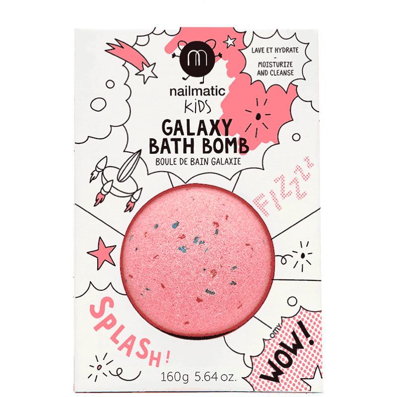 Nailmatic Kids - Gentle & Vegan Bath Bomb Red Planet - 160g