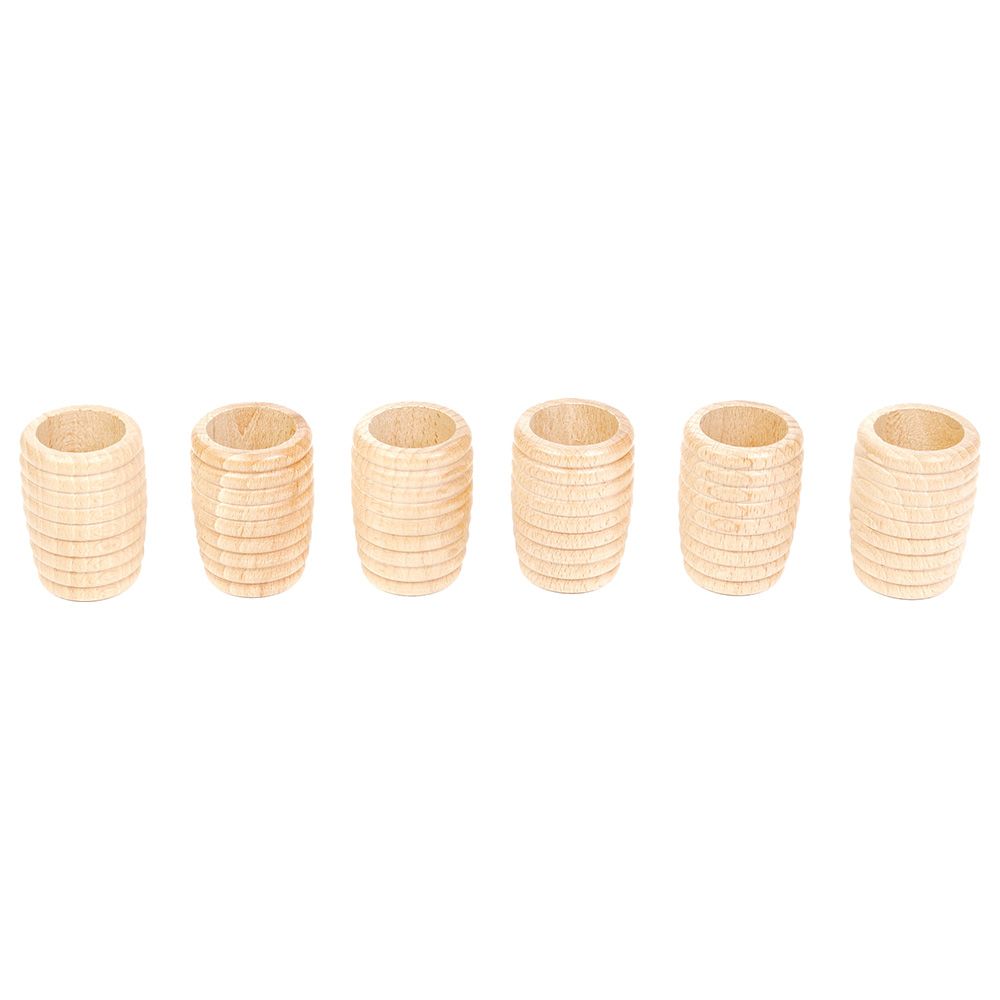 Grapat - Wooden Honeycomb Beakers 6pcs