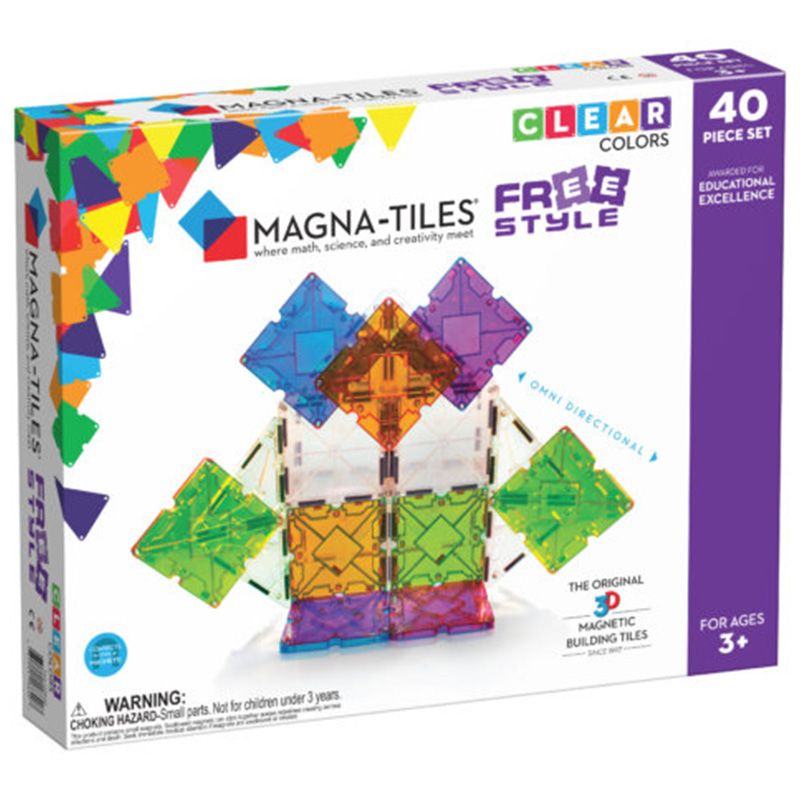 MAGNA-TILES - Freestyle 40-Piece Set