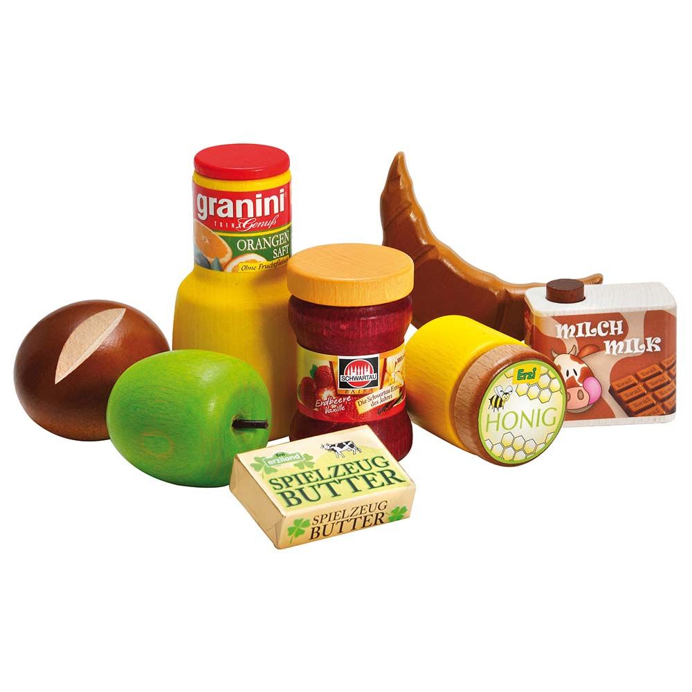 Erzi - Wooden Breakfast Playset