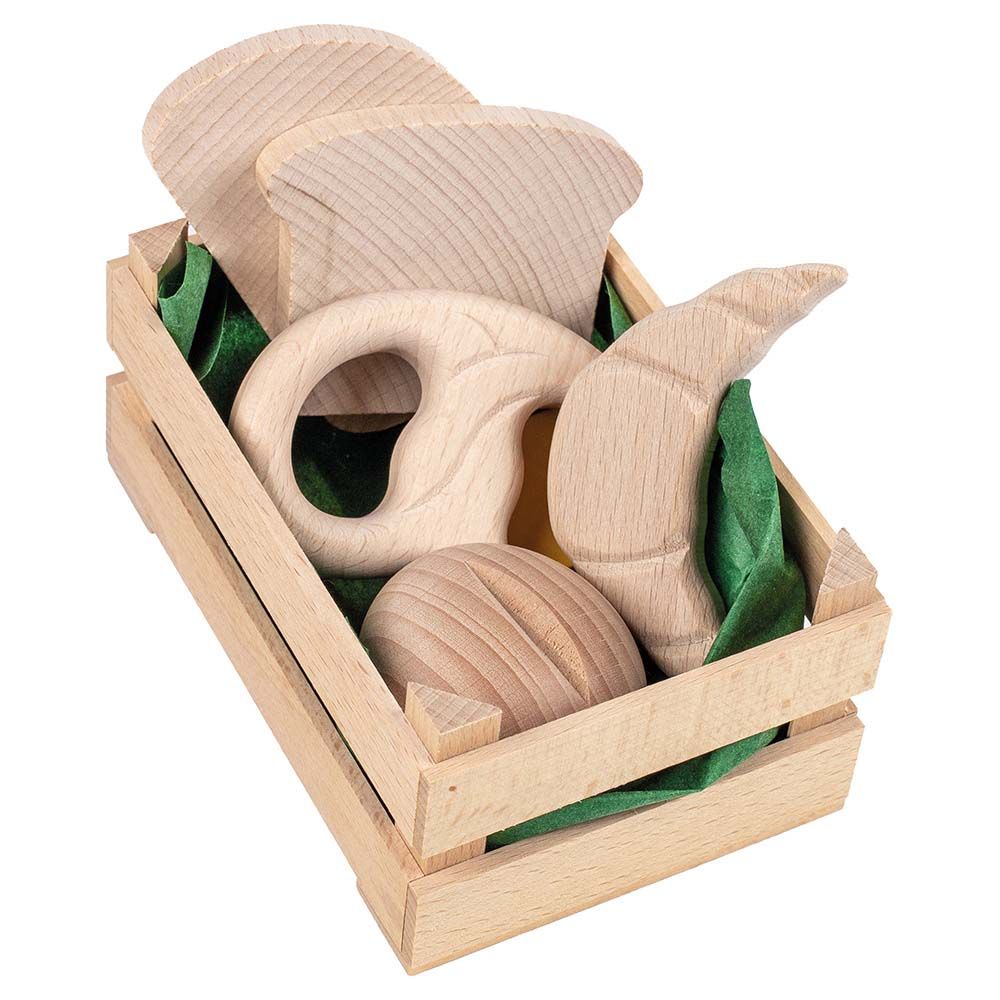 Erzi - Wooden Natural Pastries Toys - Small