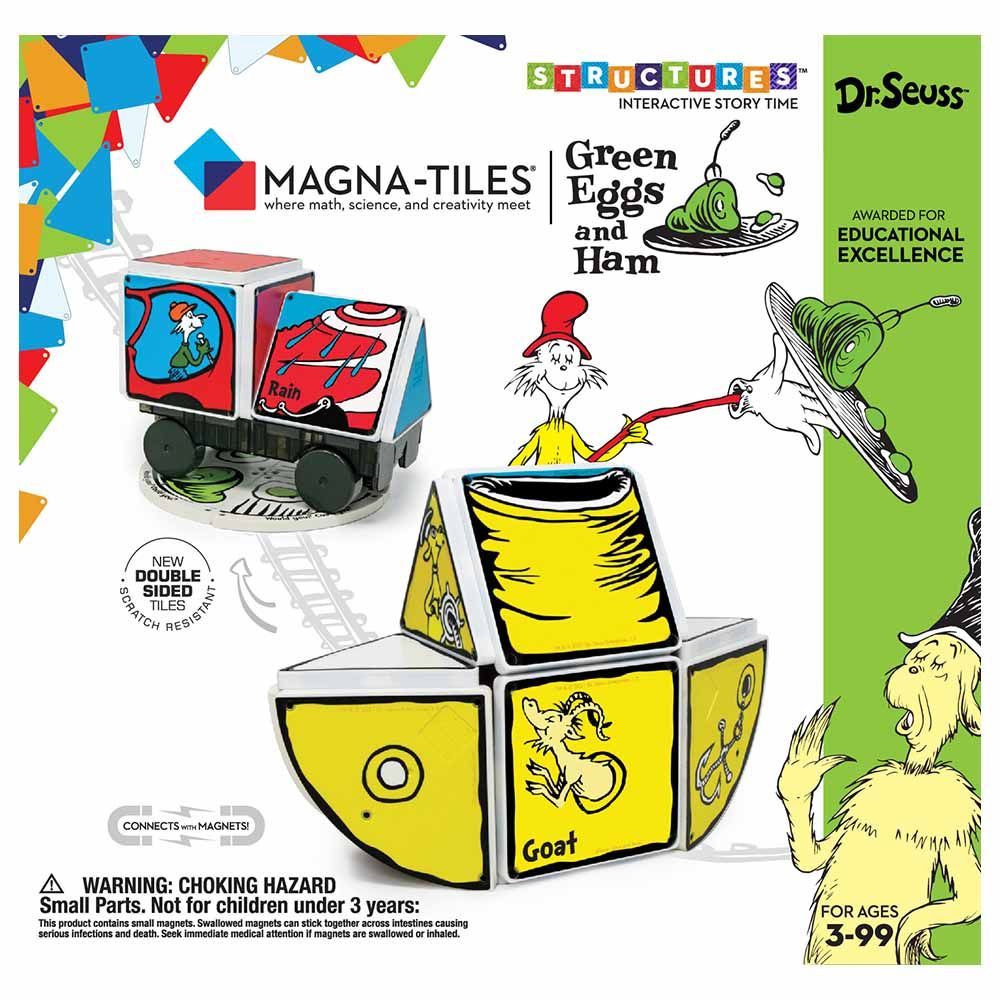 MAGNA-TILES - Structures Green Eggs And Ham