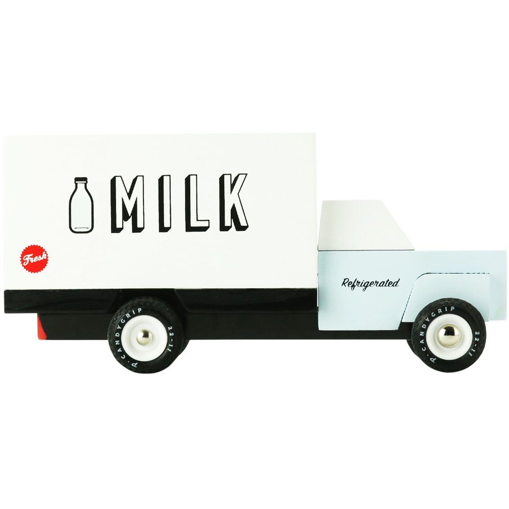 Candylab - Milk Truck - White