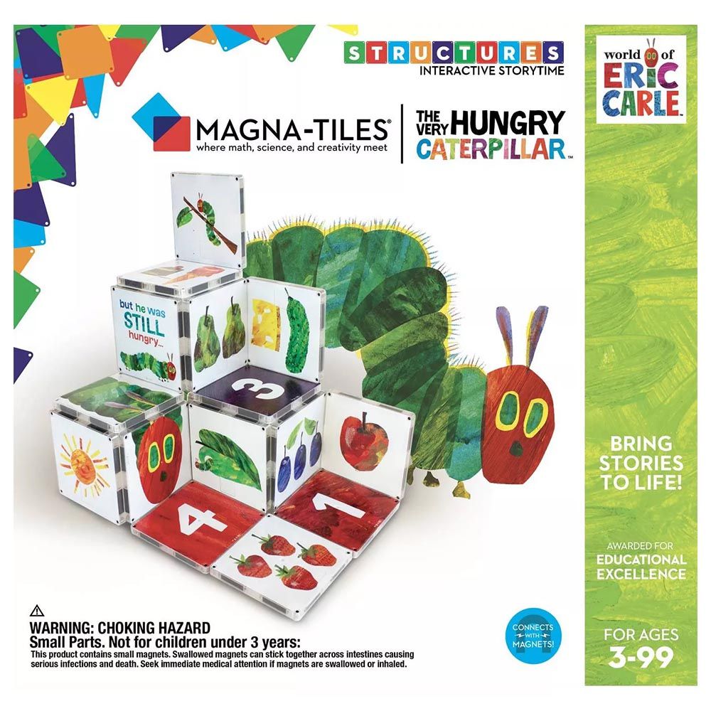 MAGNA-TILES - Structures The Very Hungry Caterpillar