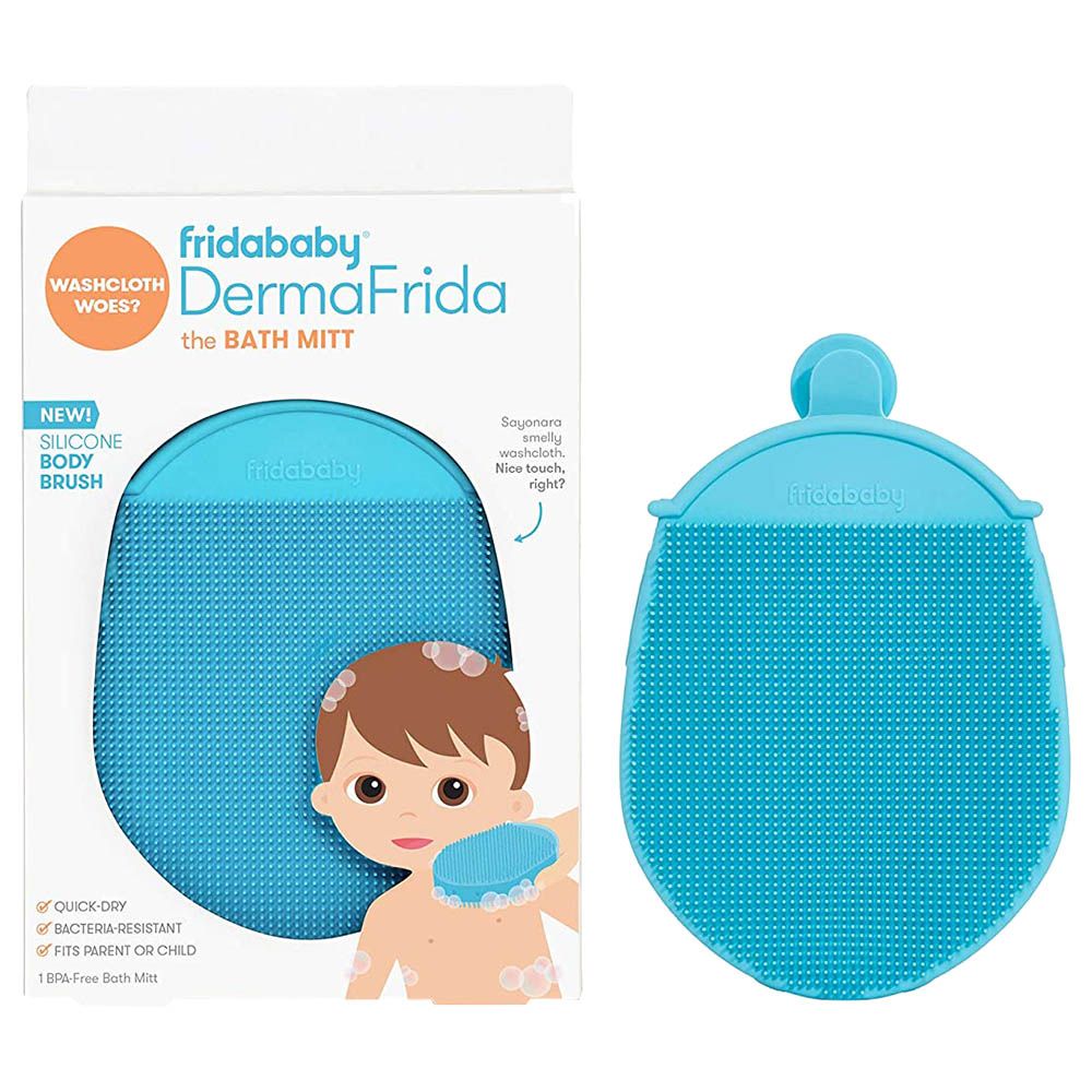 Frida Baby - DermaFrida Bath Mitt Silicone Body Bath Brush