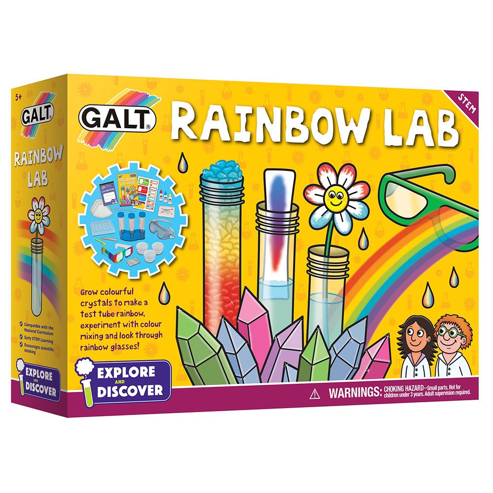 Galt Toys - Rainbow Lab Science Experiment Kit