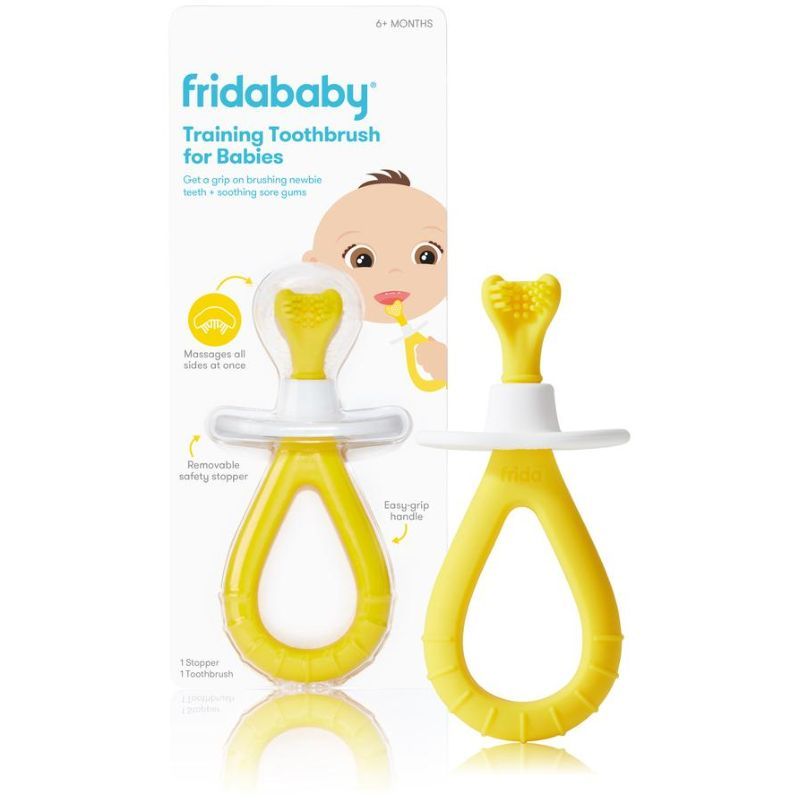 Fridababy - Training Toothbrush W/ Soft Silicone Bristles