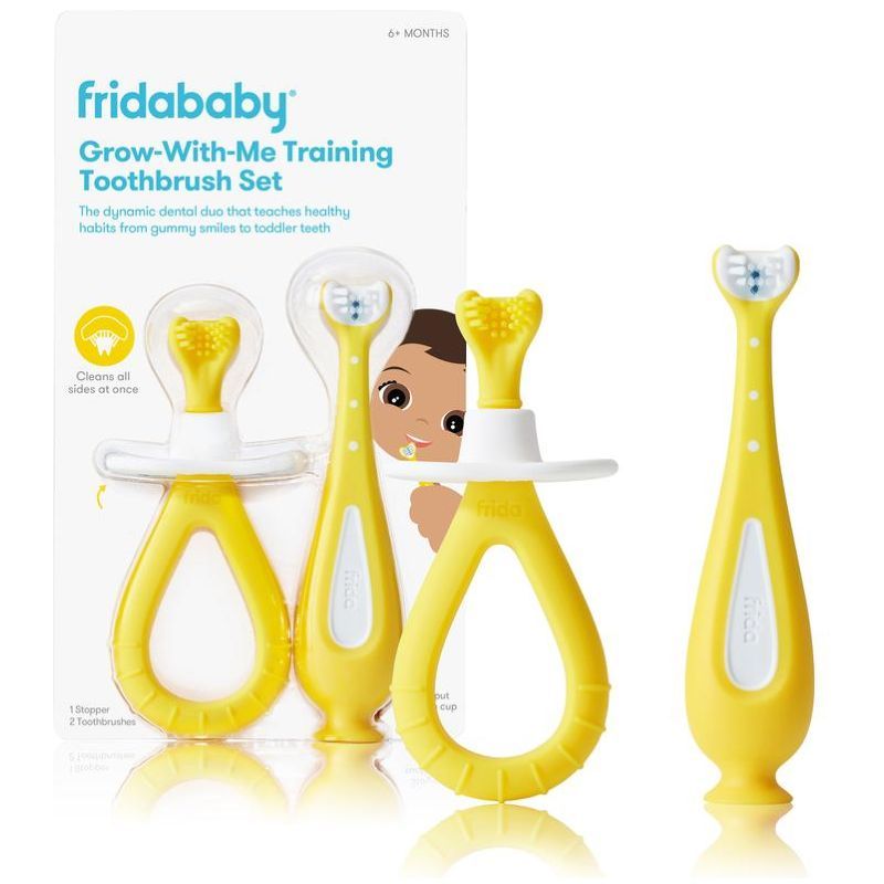 Fridababy - Grow With Me Training Toothbrush Set