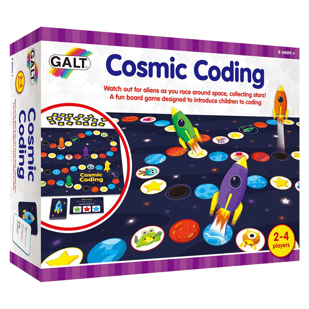 Galt Toys - Cosmic Coding Learn to Code Board Game