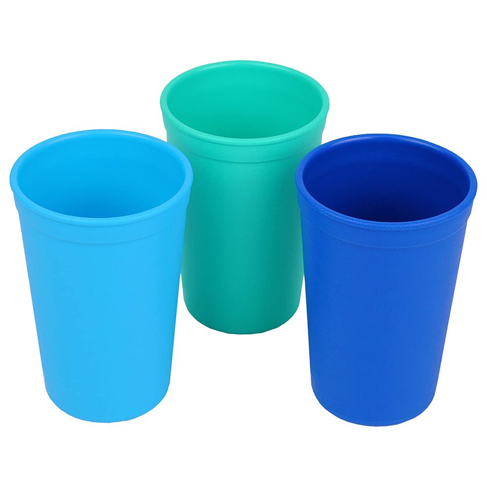 Re-Play - Recycled Drinking Cups True Blue - Pack of 3