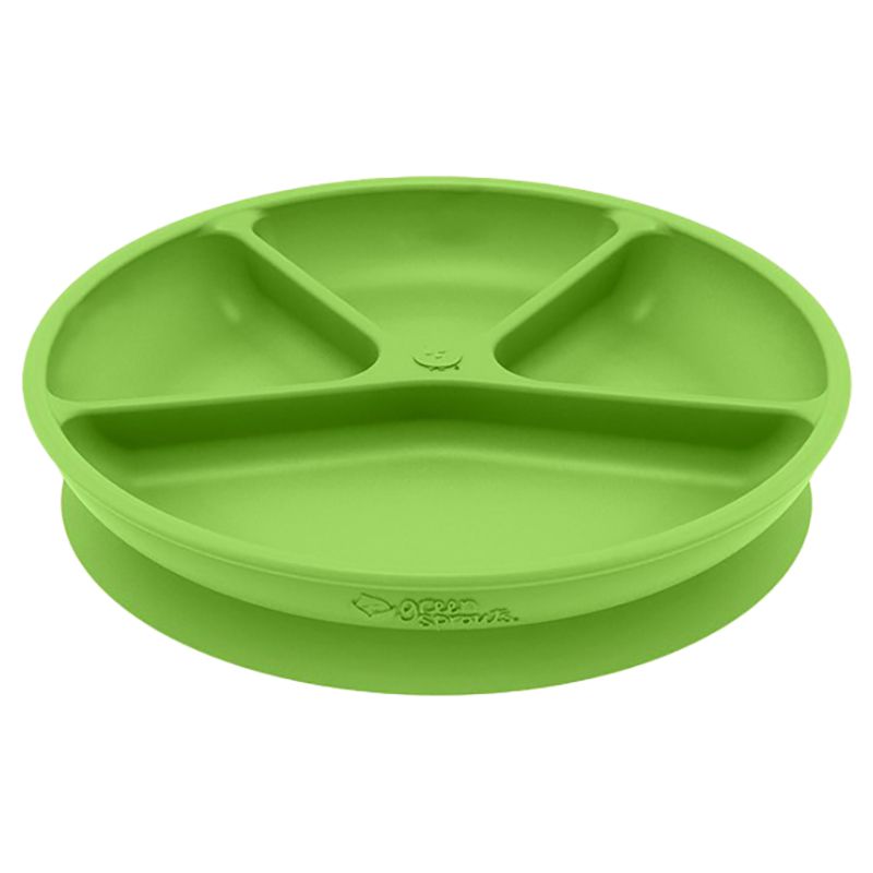 Green Sprouts - Learning Plate - Green