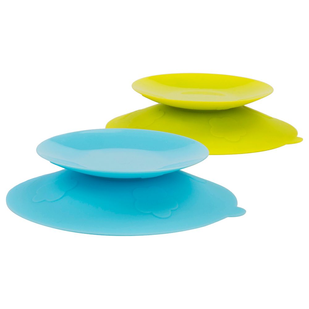 Kidsme - Stay-In-Place Bowl - 2pcs - Sky & Lime