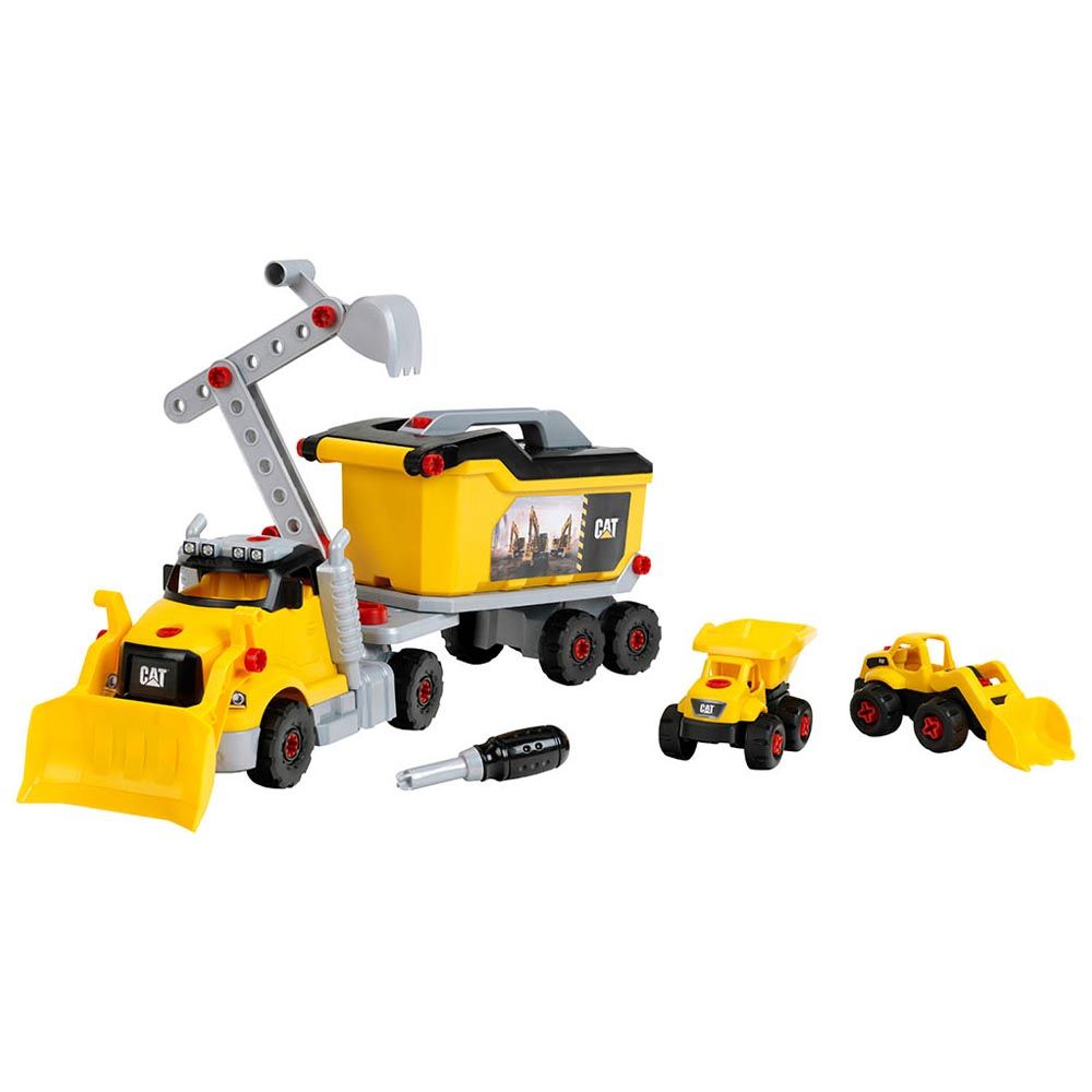 Klein Toys - Cat 4-in-1 Screw Truck Set