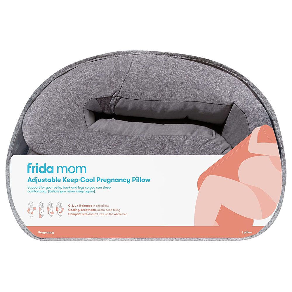 Frida Mom - Adjustable Keep-Cool Pregnancy Pillow