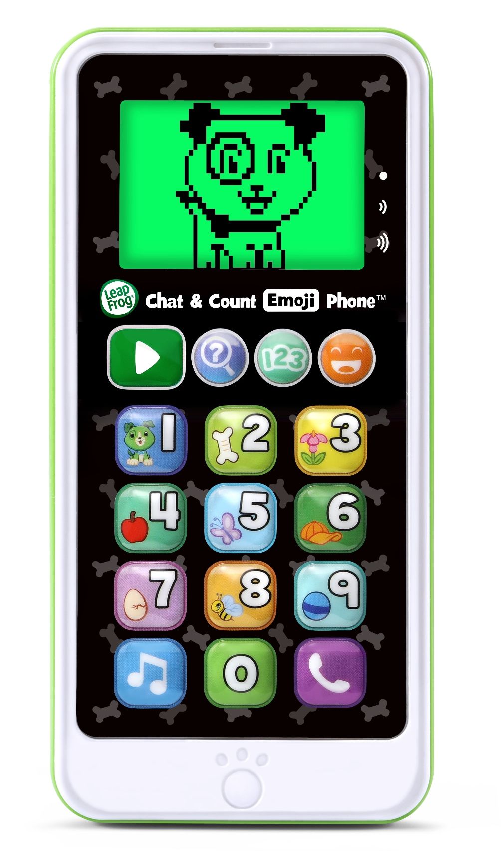 LeapFrog Chat and Count Emoji Phone - White