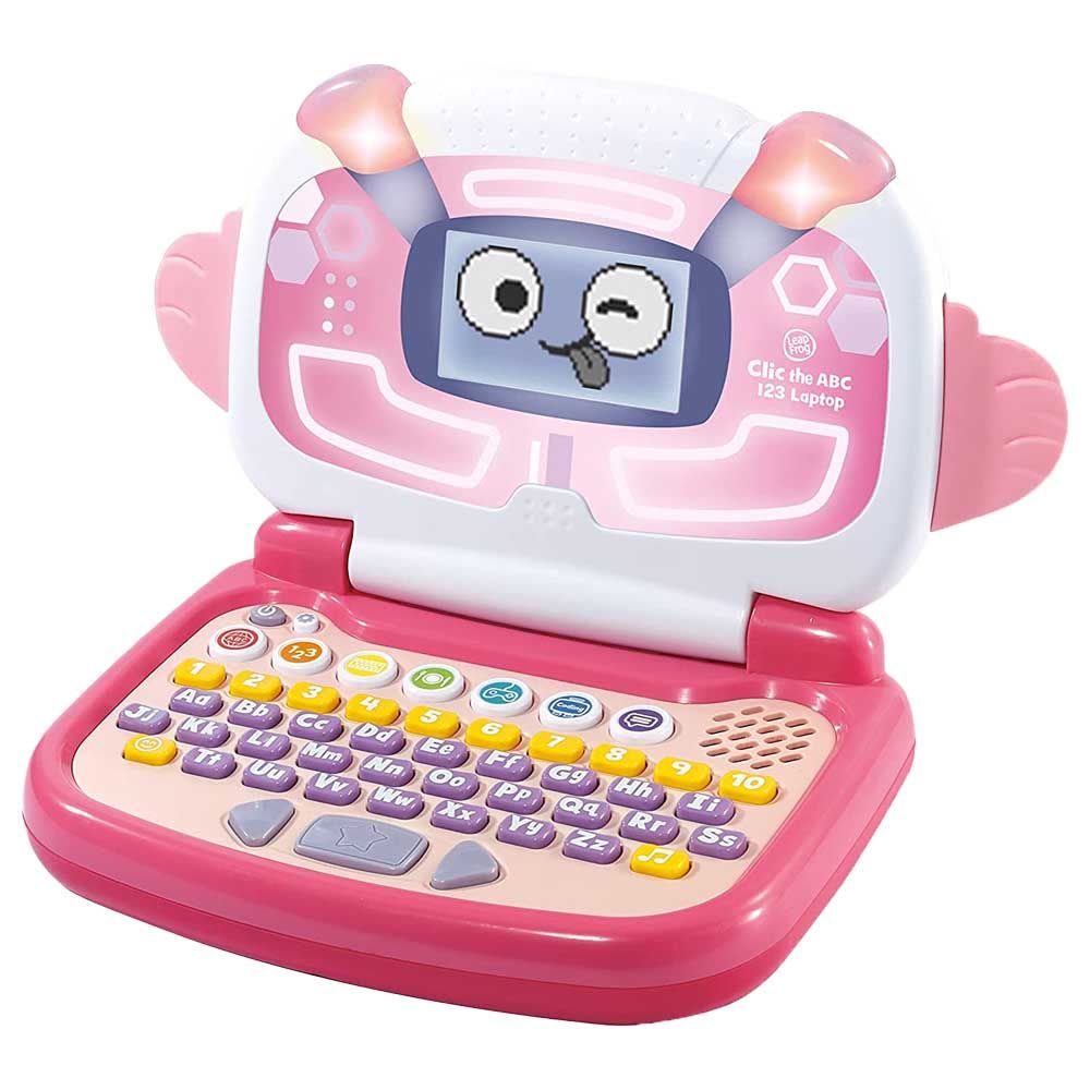 Leapfrog - Clic The ABC, 123 Laptop - Pink