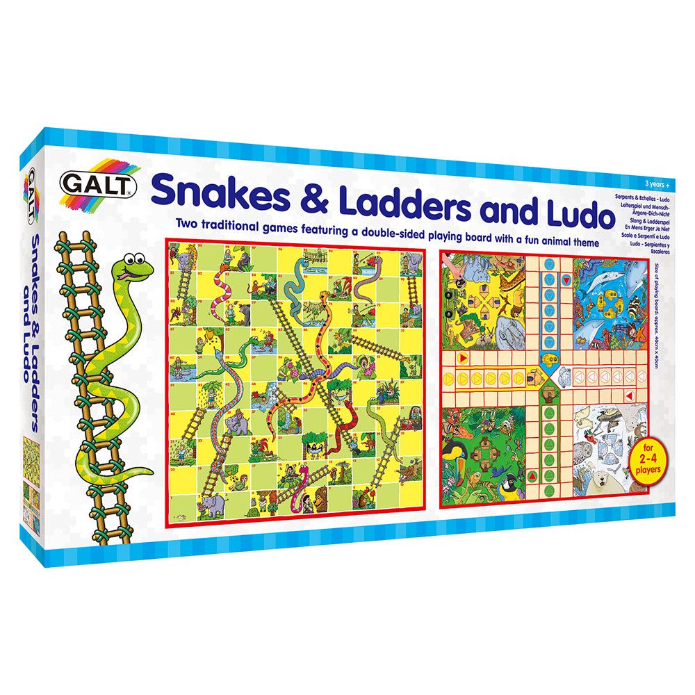 Galt Toys - Snakes and Ladders Ludo Game