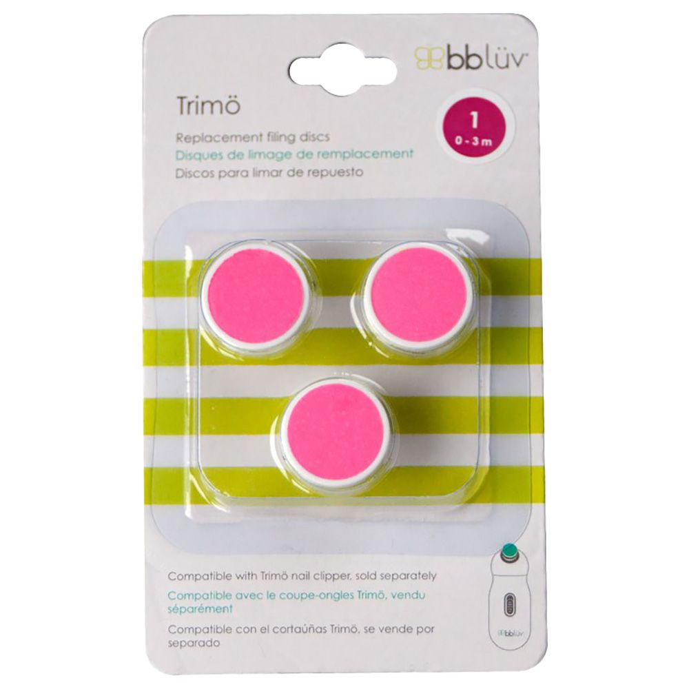 BBLuv - Trimo Replacement Filing Dics Pack Of 3 - Pink