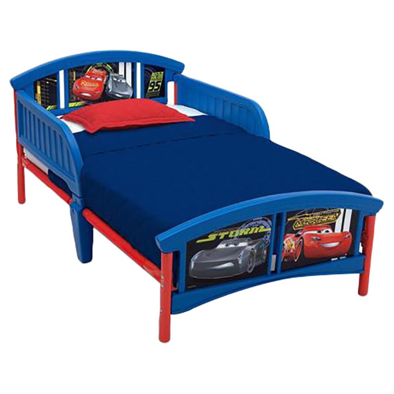 Delta Children - Disney Pixar Cars Plastic 3D Bed - Blue