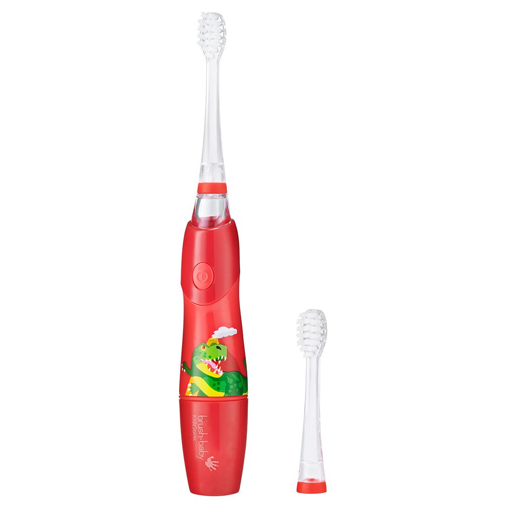 Brush Baby - New Kidzsonic Dinosaur Electric Toothbrush 