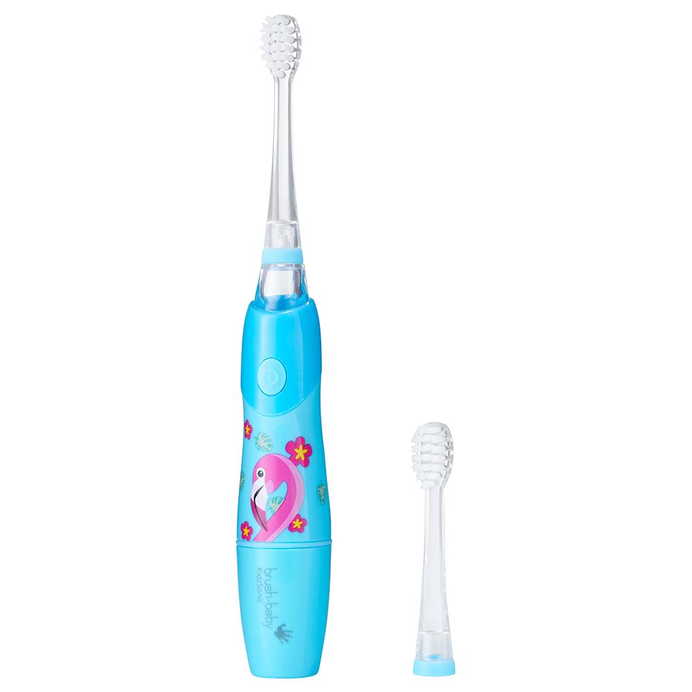 Brush Baby - New Kidzsonic Flamingo Electric Toothbrush 