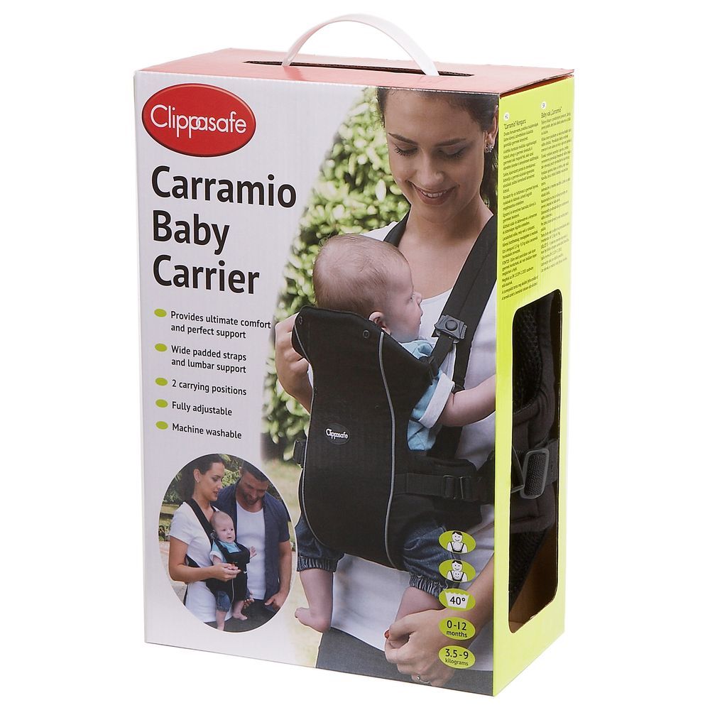 Clippasafe - Carramio Baby Carrier - Black