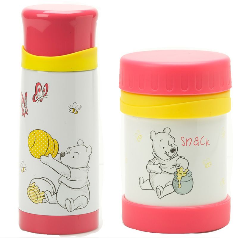 Smash Disney Bullet Flask + Food Jar, Winnie The Pooh