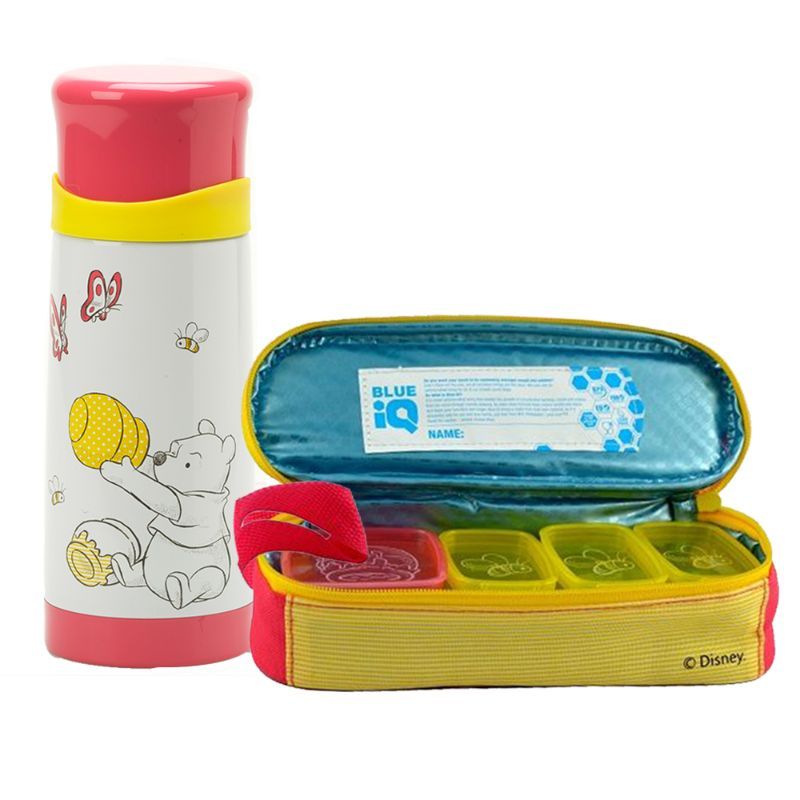 Smash Disney Snacker Bento + Insulated Flask Winnie The Pooh