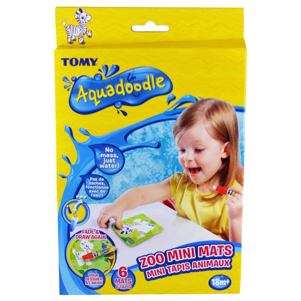 Tomy Aquadoodle - Mini Drawing Mats 6pcs