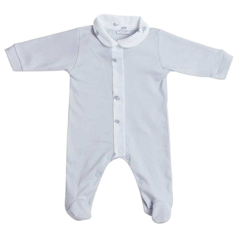 Gloop - Babygrow Summer Bodysuit - Elephants