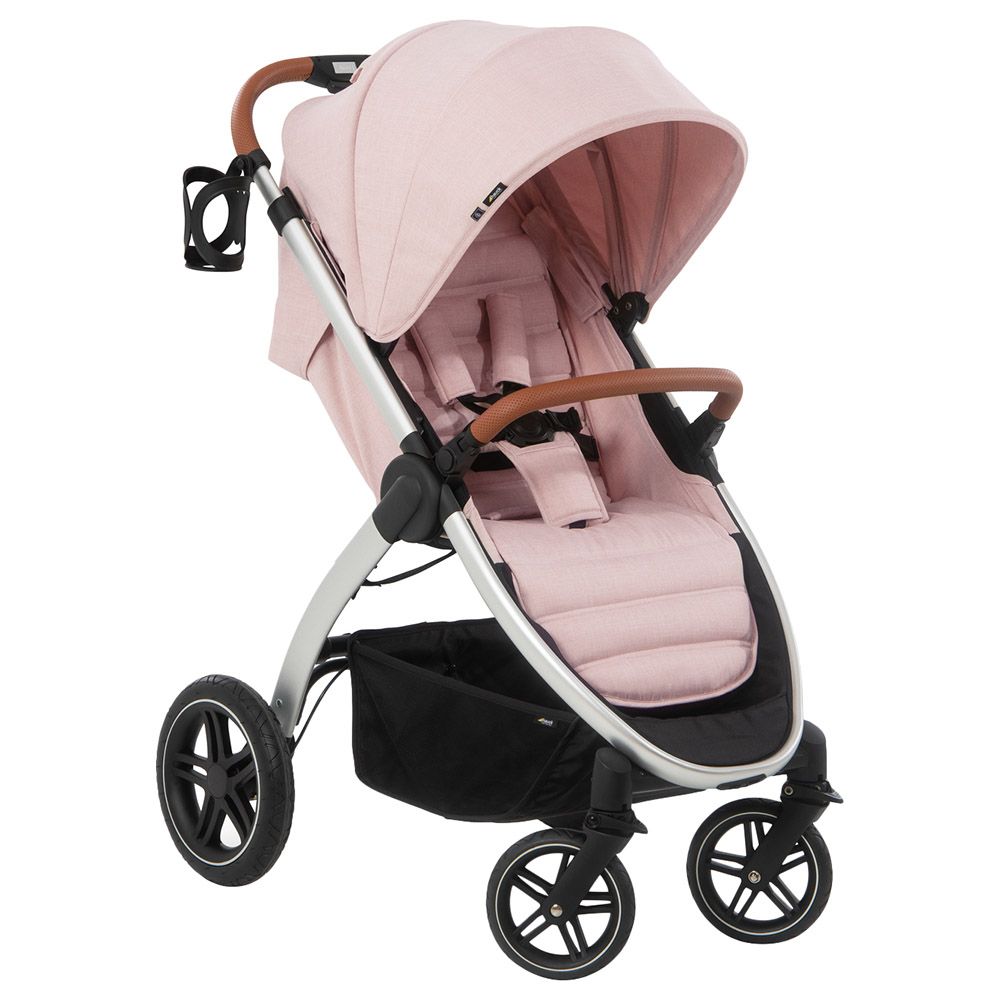 Hauck - Uptown Stainless Steel Stroller - Rose