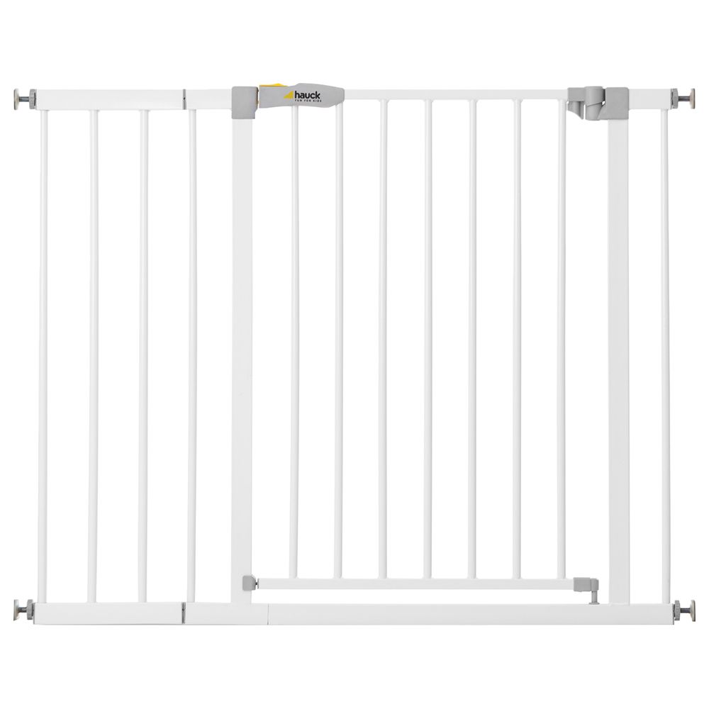 Hauck - Stop N Safe 2 Safety Gates W/ Extension 21cm - White