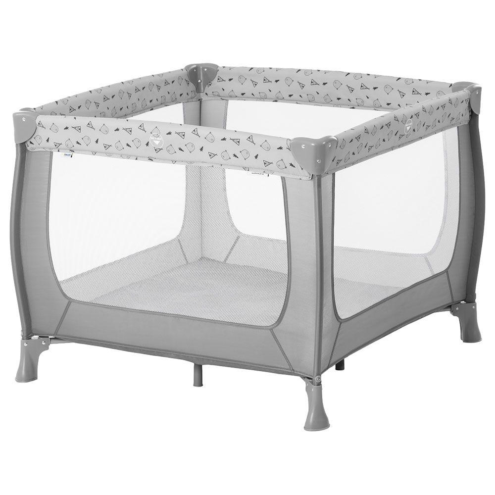 Hauck - Sleep N Play SQ Travel Cots - Grey