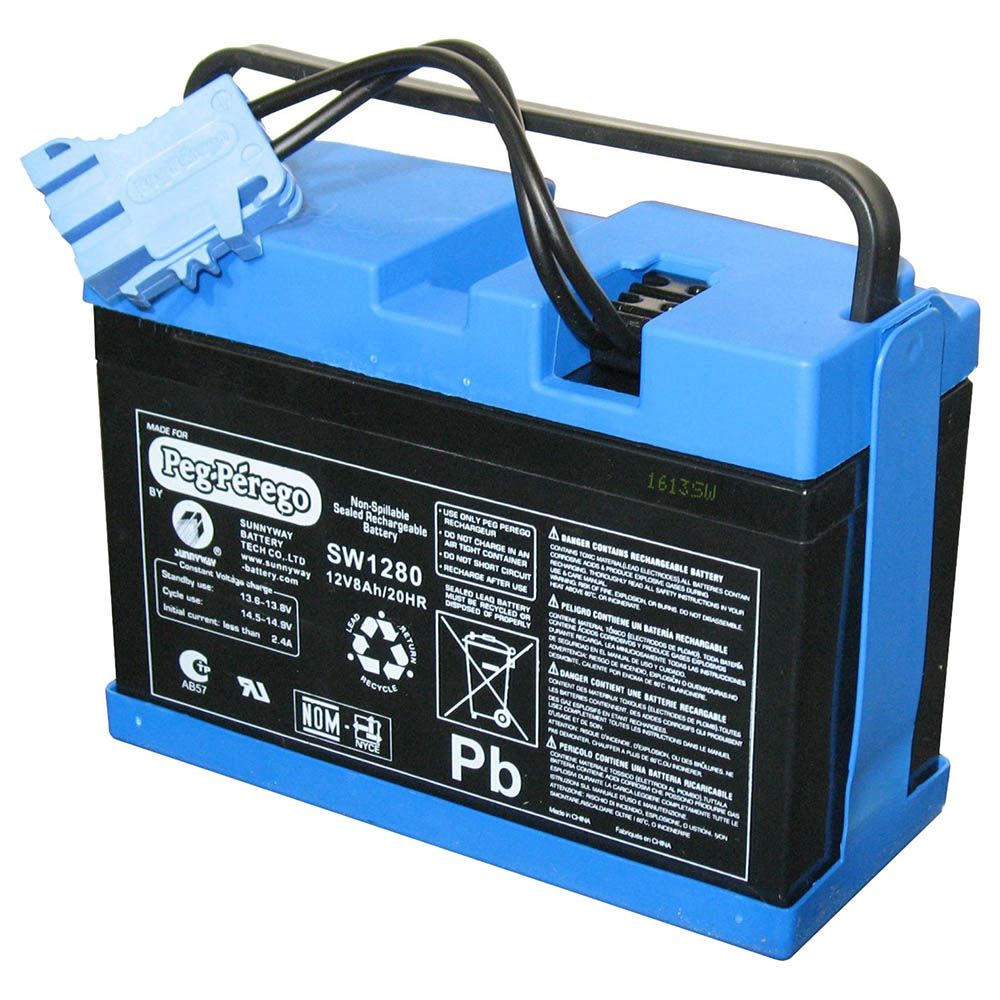 Peg Perego - 12V 8Ah Battery - Blue