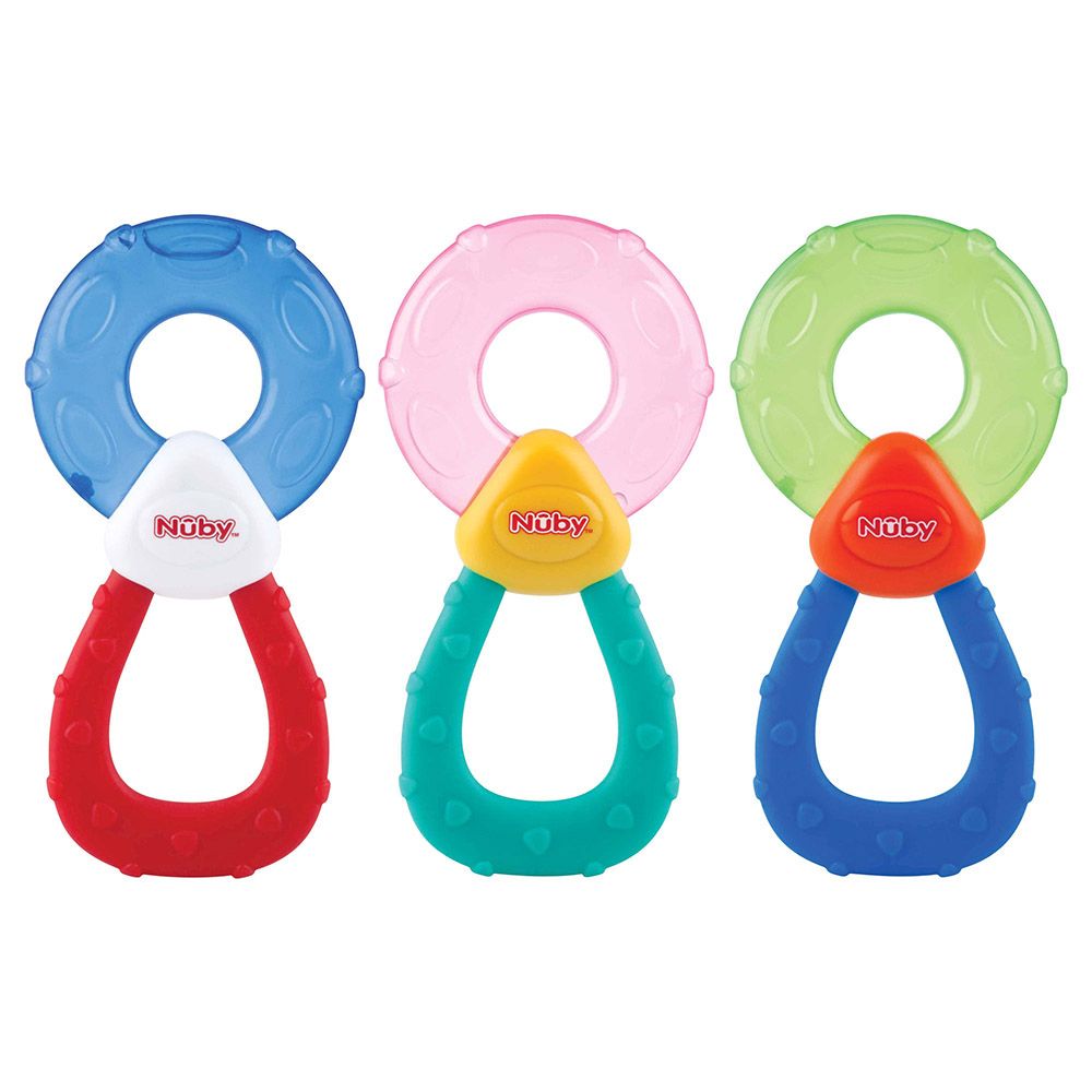 Nuby - Coolbite Round Teether With Distilled Water, 1pc