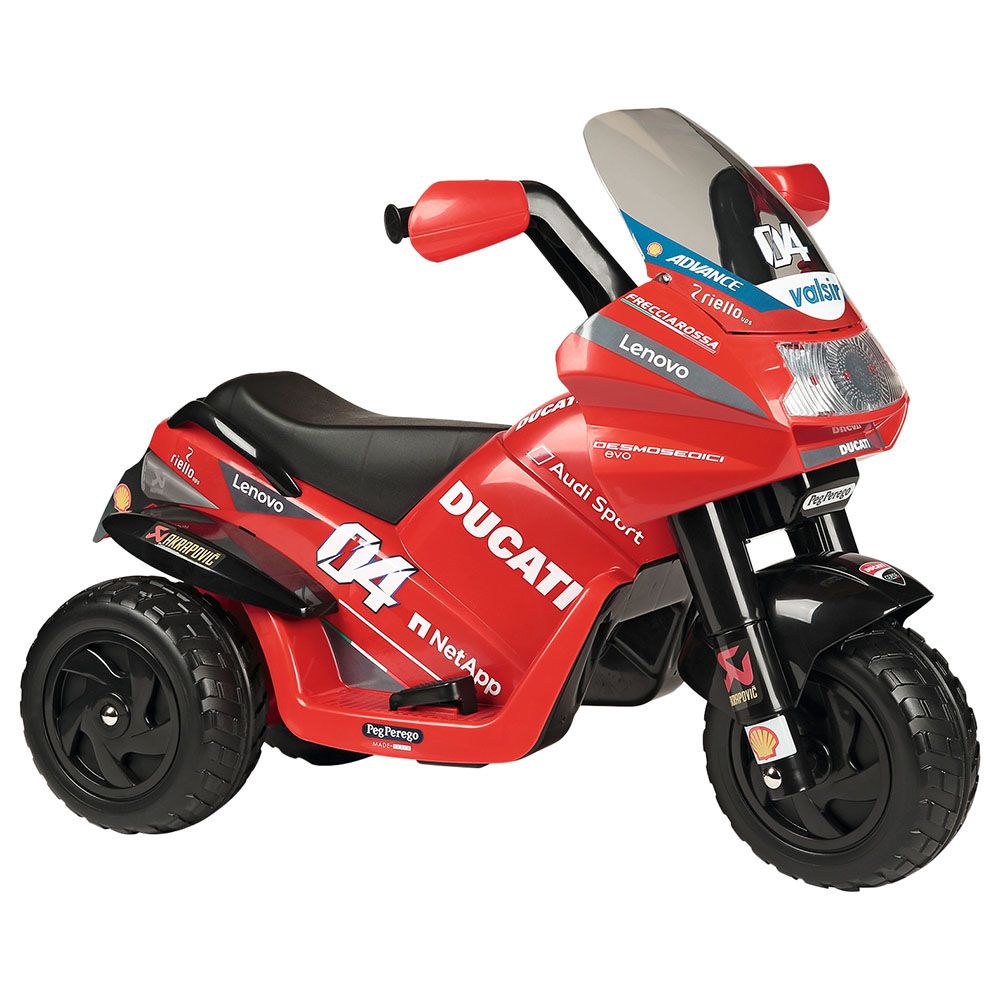 Peg Perego - Ducati Desmosedici Evo Ride On Toy - Red