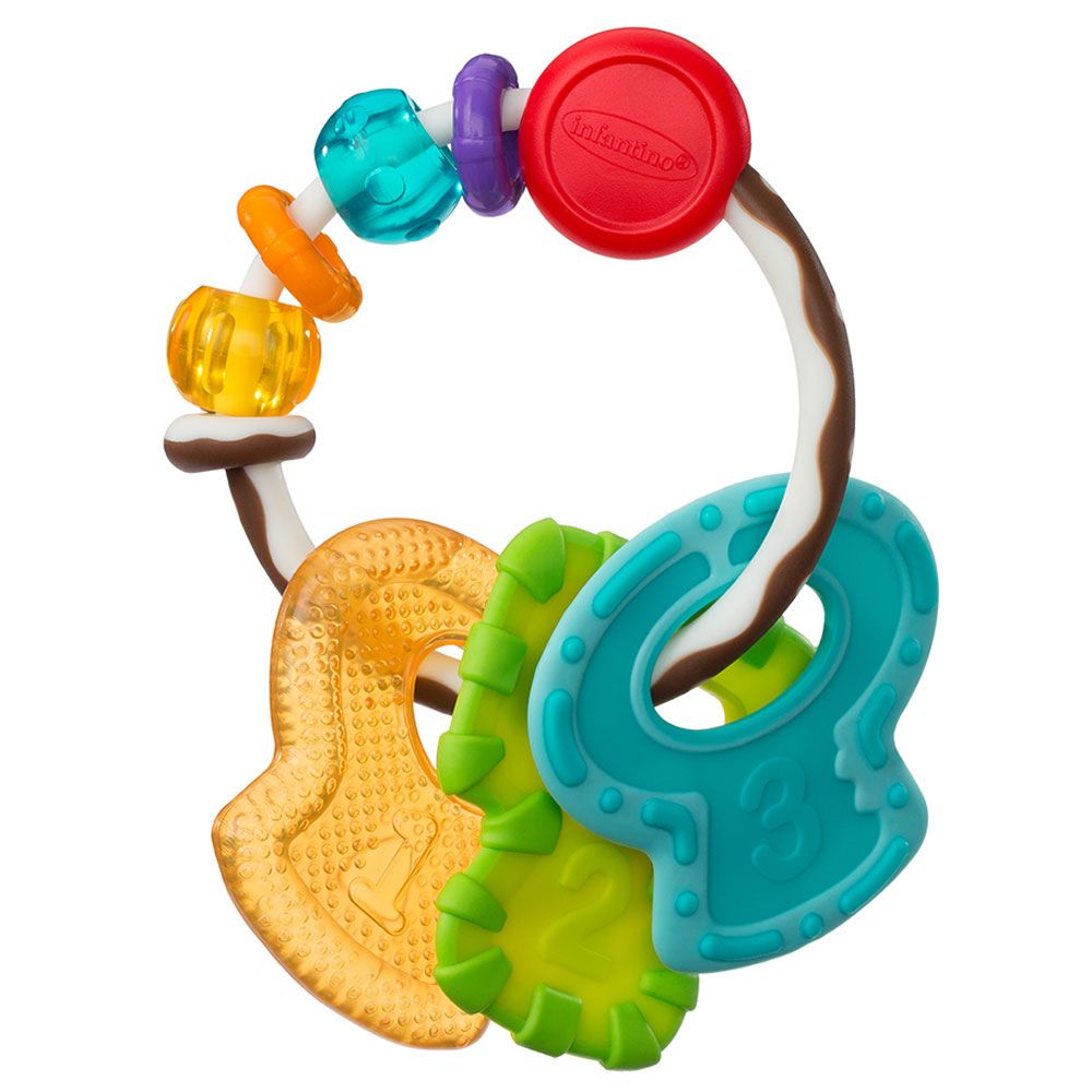 Infantino - Slide & Chew Teether Keys