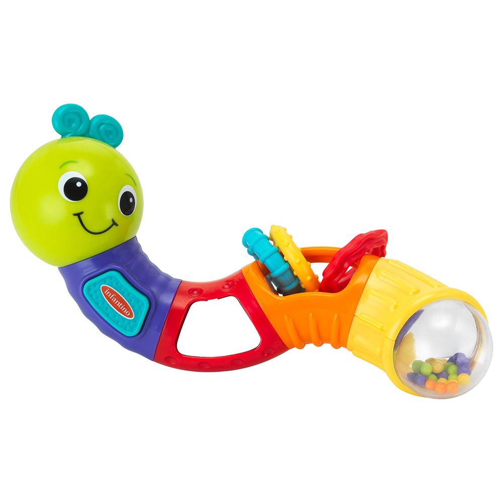 Infantino - Twist & Play Caterpillar Rattle