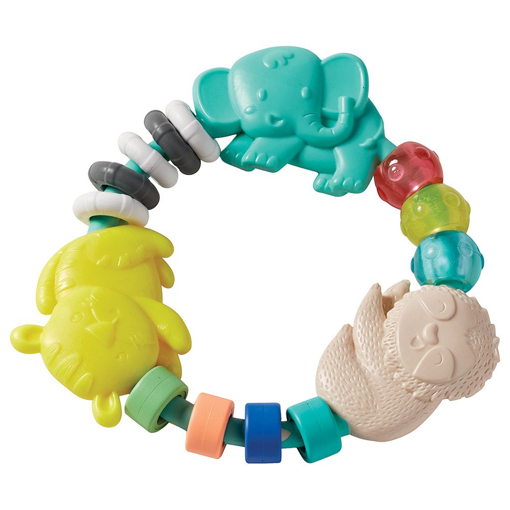 Infantino - Busy Beads Rattle & Teether